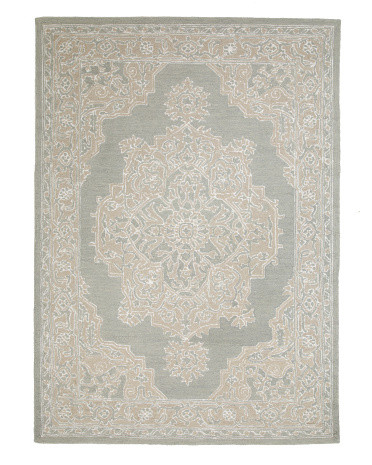 Wool Soft Medallion Area Rug | Home | T.J.Maxx | TJ Maxx