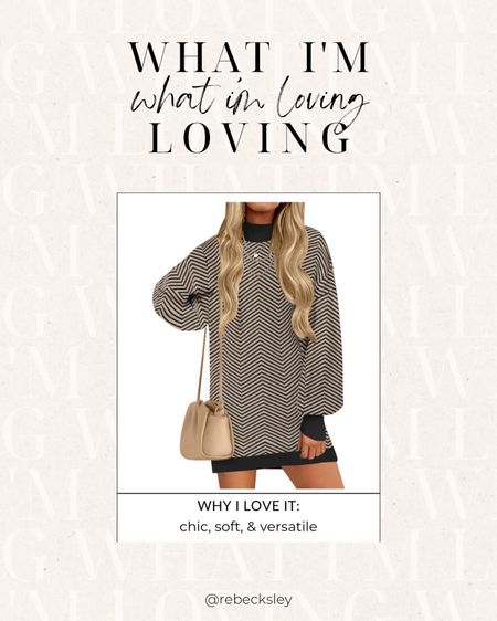 Chic turtleneck sweater dress

#LTKfindsunder50 #LTKstyletip #LTKmidsize