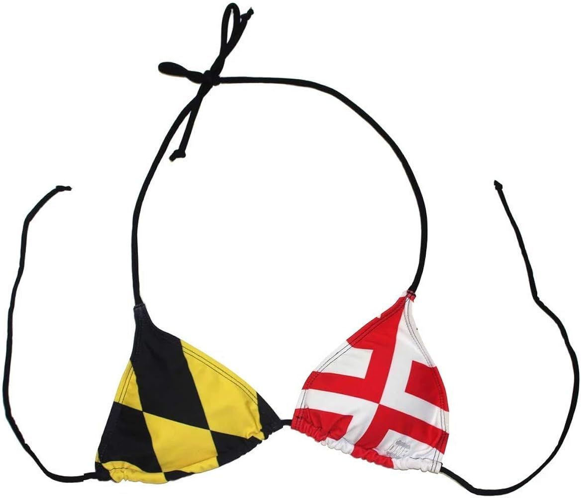 | Maryland Flag Bikini Top | Amazon (US)