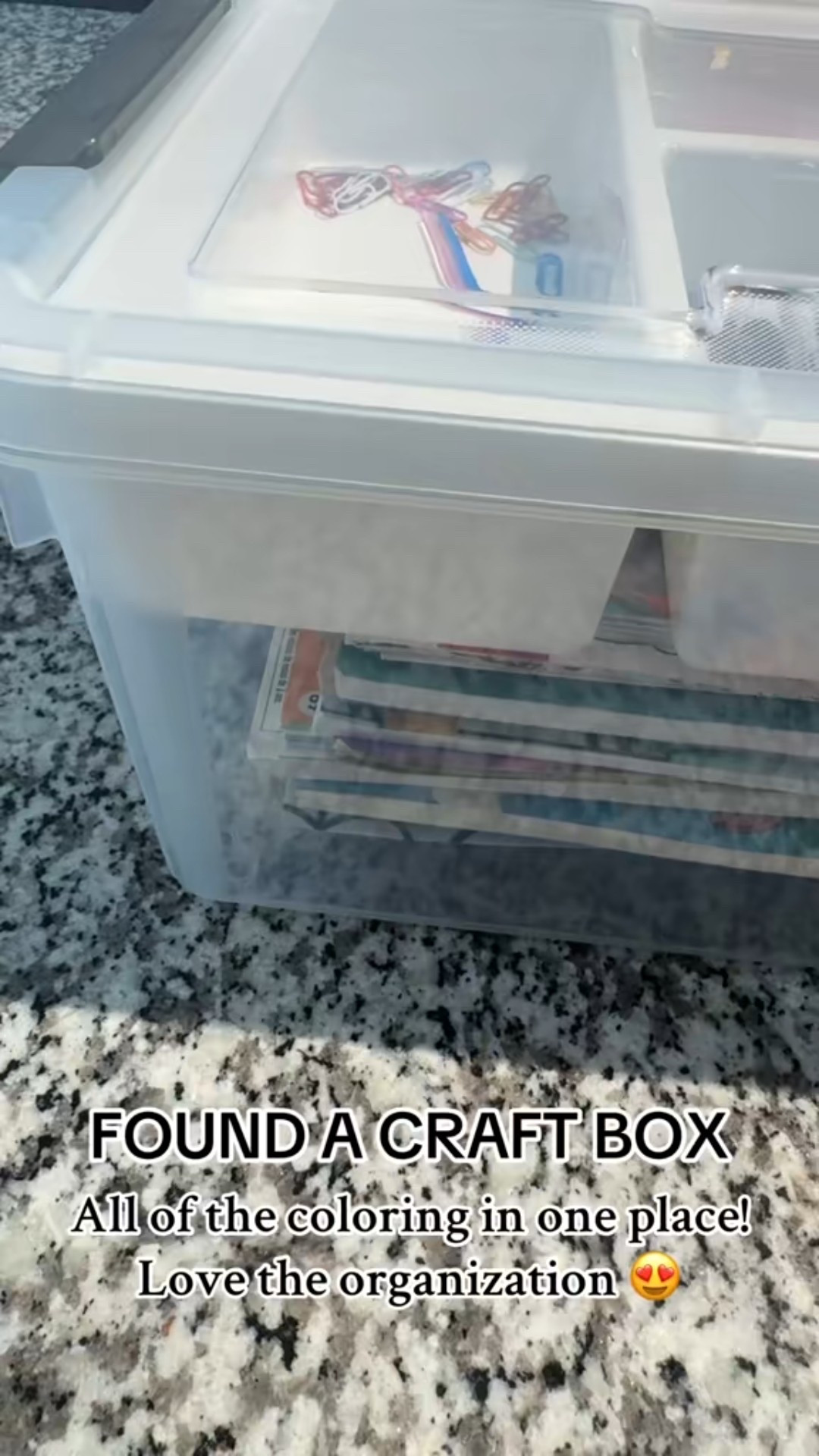 The perfect craft box does exist! I love how organized this box is and easy to store  

#LTKFindsUnder50 #LTKKids #LTKFamily