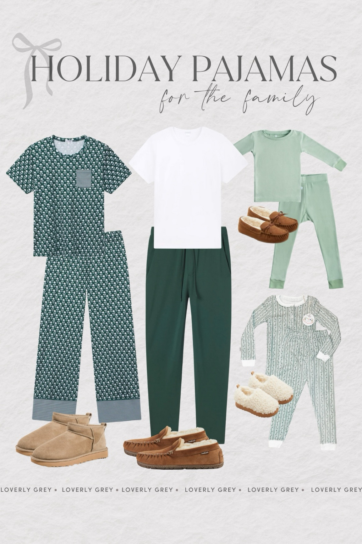 Loving all these shades of green! These would be great both as holiday or all year round! 


Loverly Grey, Christmas, holiday, family, Christmas pajamas 

#LTKFamily #LTKStyleTip #LTKHoliday