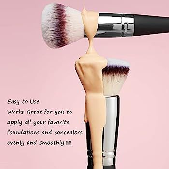 Daubigny Makeup Brushes Dual-ended Foundation Brush Concealer Brush Perfect for Any Look Premium ... | Amazon (US)