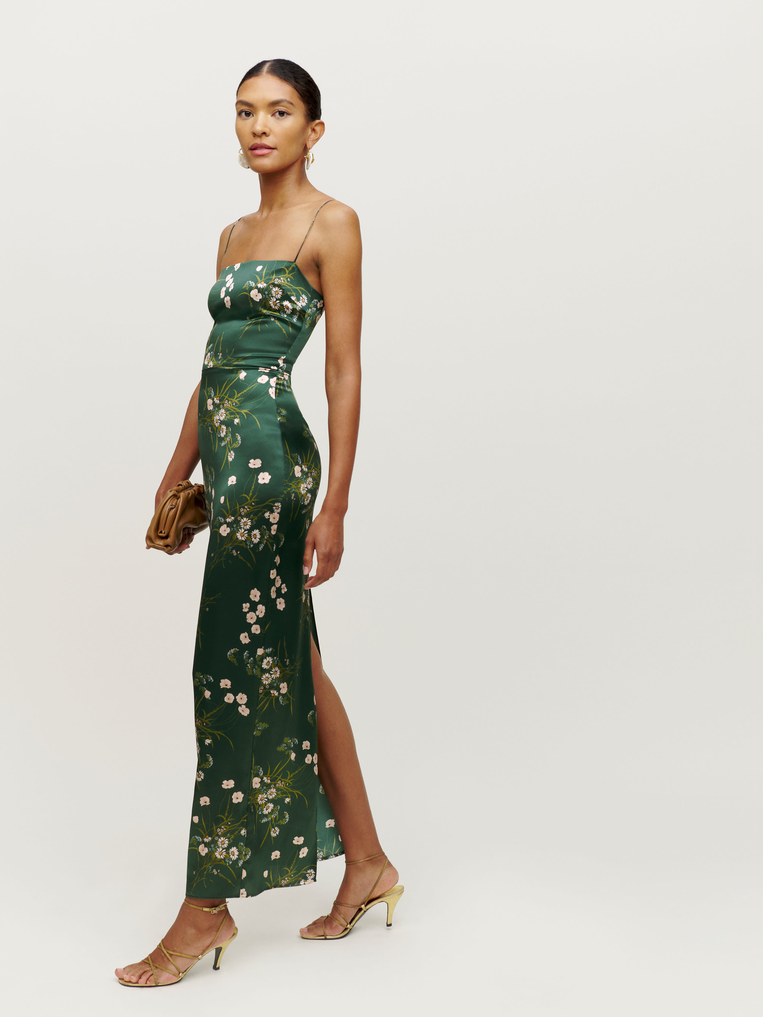 Frankie Silk Dress | Reformation (Global)