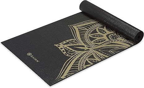 Gaiam Yoga Mat - Premium 6mm Print Extra Thick Non Slip Exercise & Fitness Mat for All Types of Y... | Amazon (US)