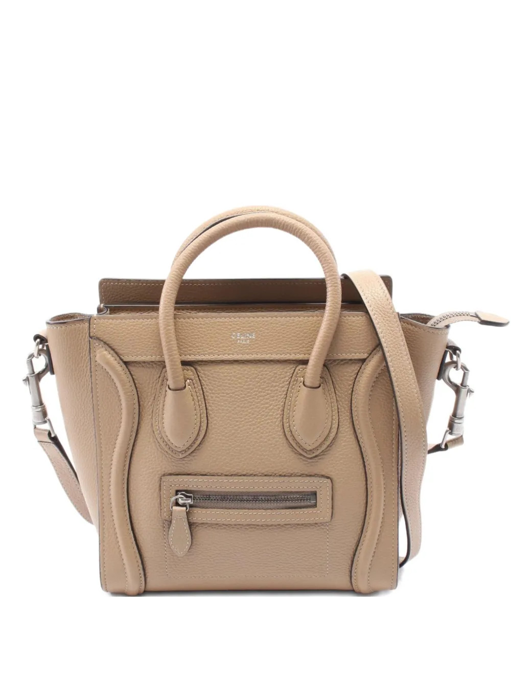 Celine Pre-Owned 2010s Nano Shoulder Bag | Neutrals | FARFETCH JO | Farfetch Global