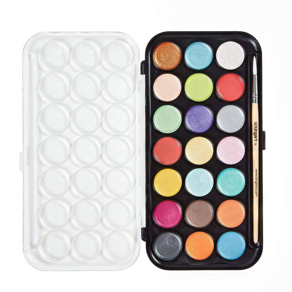 KINGART Watercolor Paint 21 Pearlescent Colors | Target