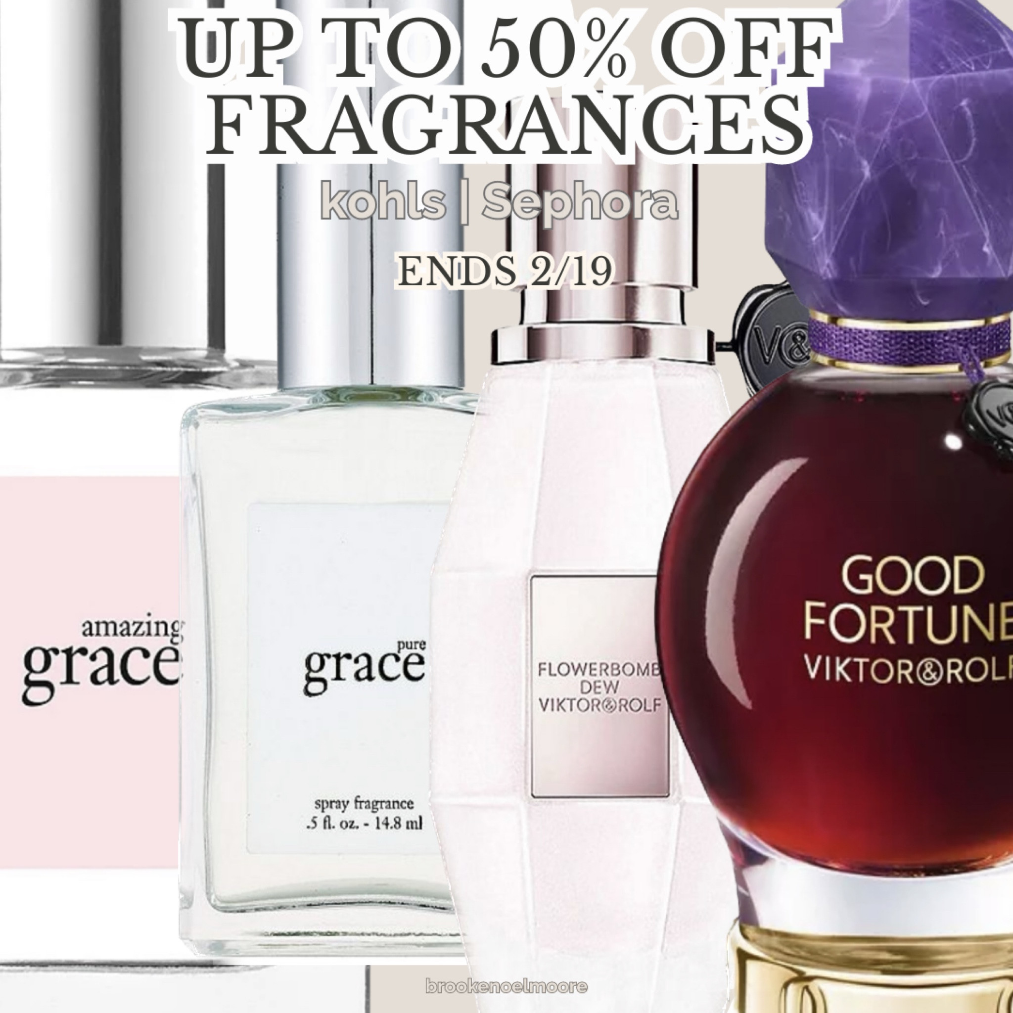 Sale alert! Up to 50% off select fragrances at Kohls | Sephora ends on 2/19! 

#LTKstyletip #LTKsalealert #LTKbeauty