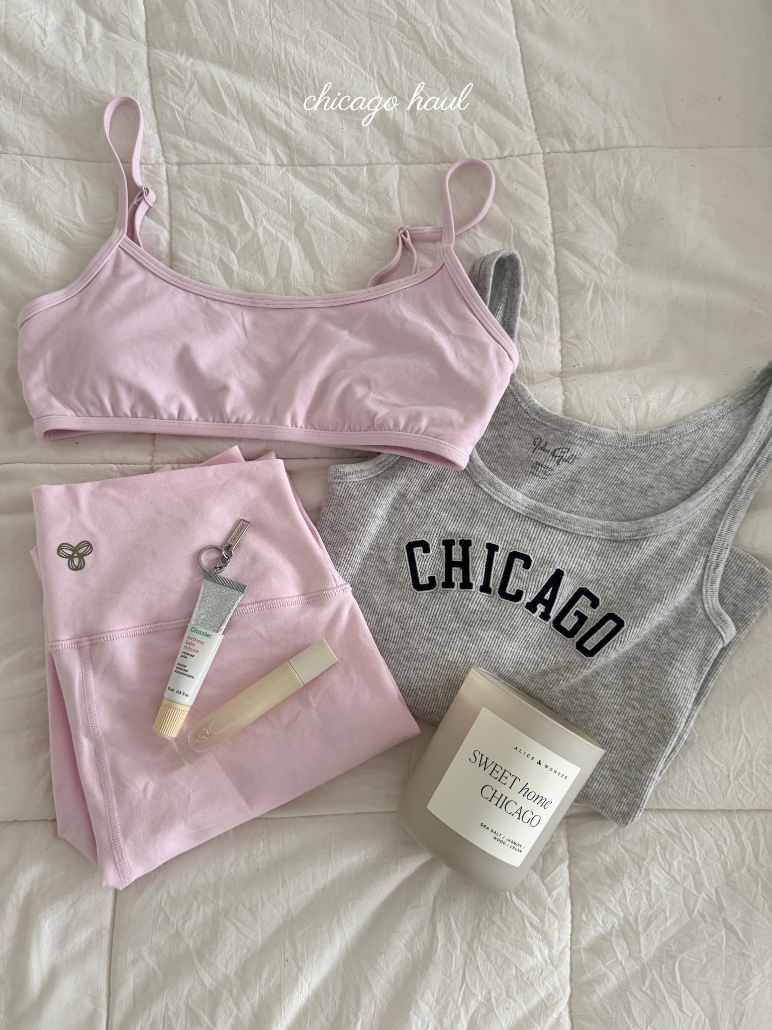 Chicago shopping haul 💌

#shoppinghaul #aritzia #workoutset #chicagohaul #chicago

#LTKootd #LTKdayinmylife #LTKgrwm