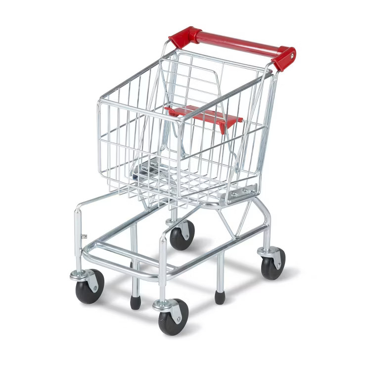 Melissa & Doug Toy Shopping Cart With Sturdy Metal Frame | Target