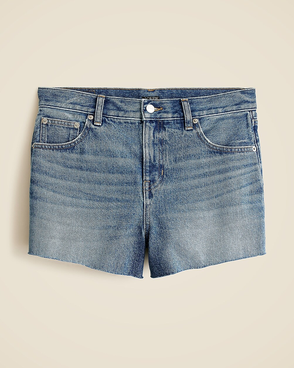 Low-rise frayed denim short | J. Crew US