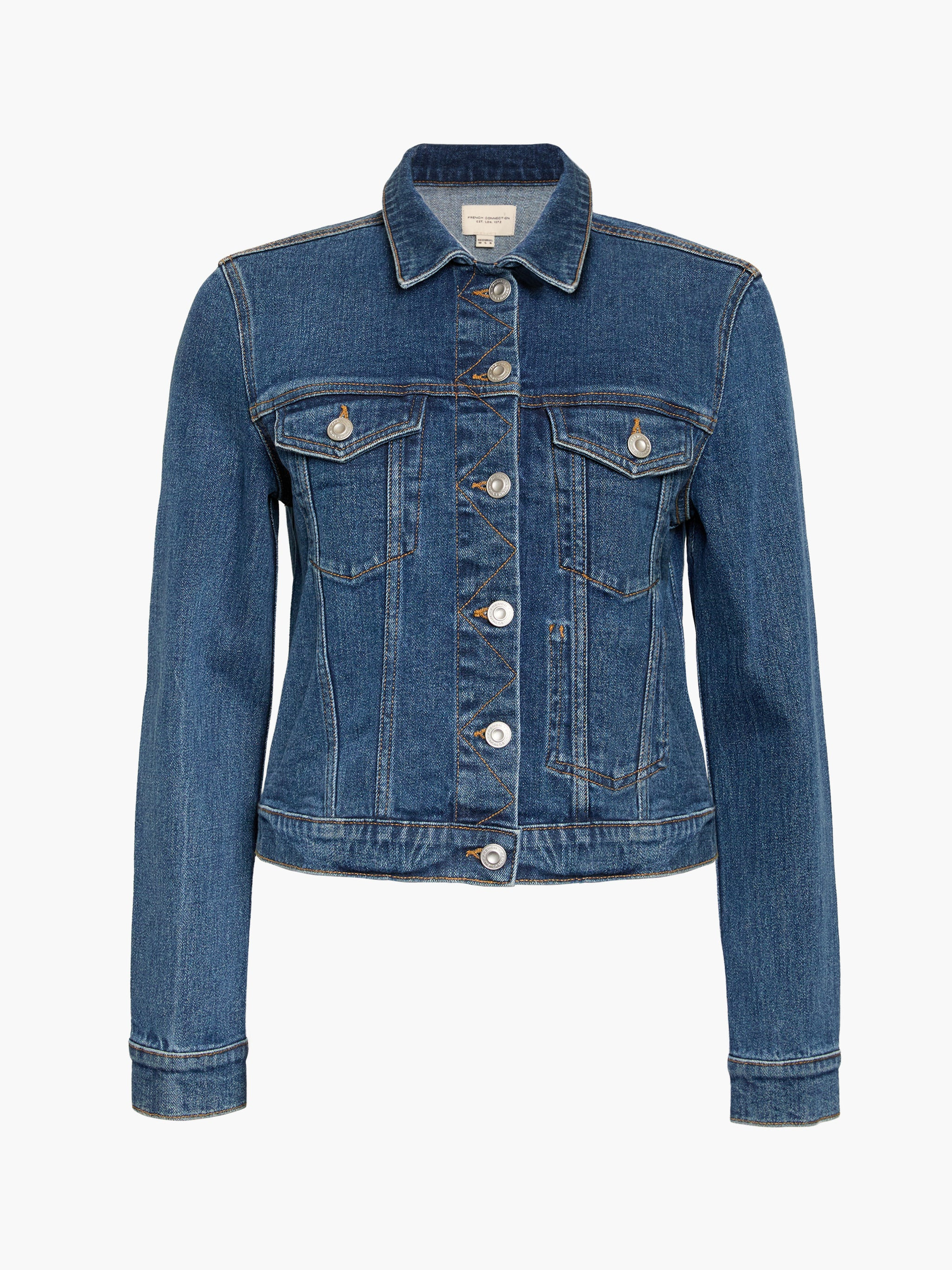 Macee Micro Western Denim Jacket | French Connection (UK)