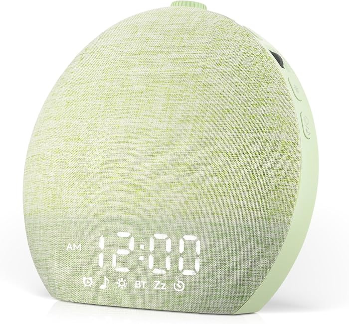 Sunrise Alarm Clock White Noise Sound Machine for Bedroom | Natural Wake-Up Light with 30 Soothin... | Amazon (US)