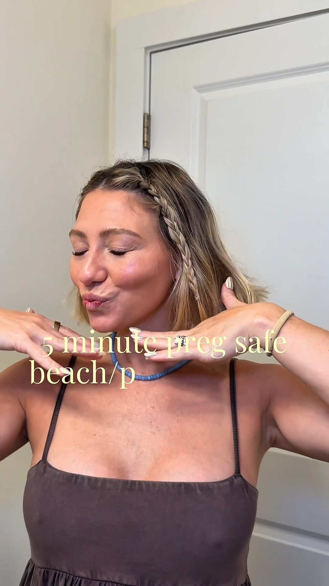 Pregnancy safe beach make up in 5 minutes that will feel like your own skin!! 



#LTKmorningroutine #LTKgrwm #LTKmomlife