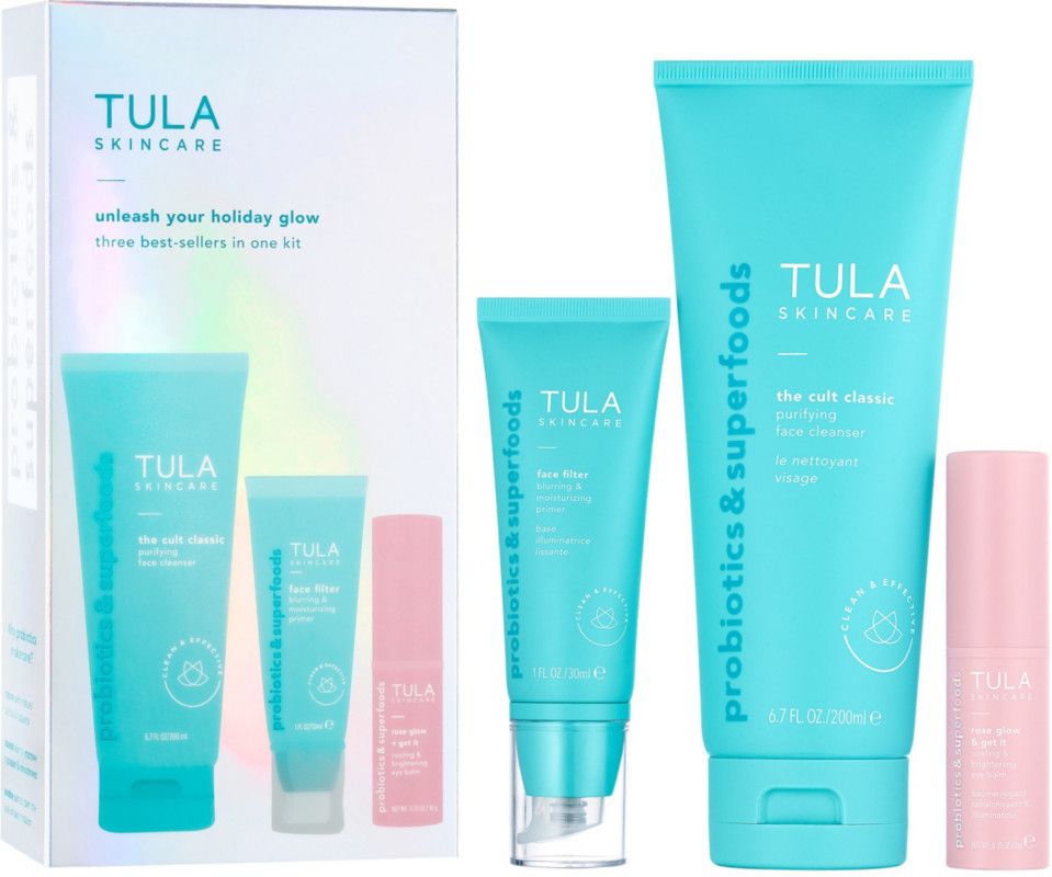 Tula Unleash Your Holiday Glow Three Best-Sellers In One Kit | Ulta Beauty | Ulta