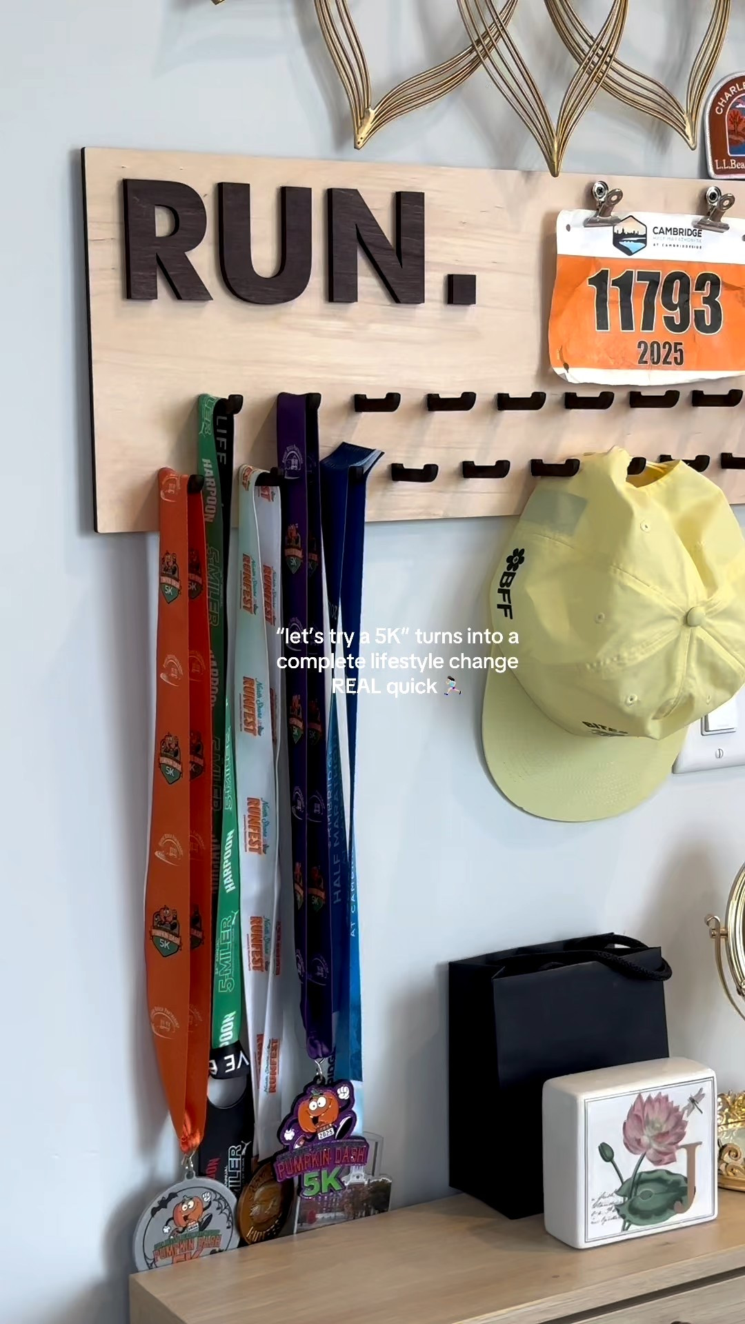 the most gorgeous display for all your race medals 🏃🏻‍♀️🏅

#LTKSaleAlert #LTKActive #LTKCyberWeek