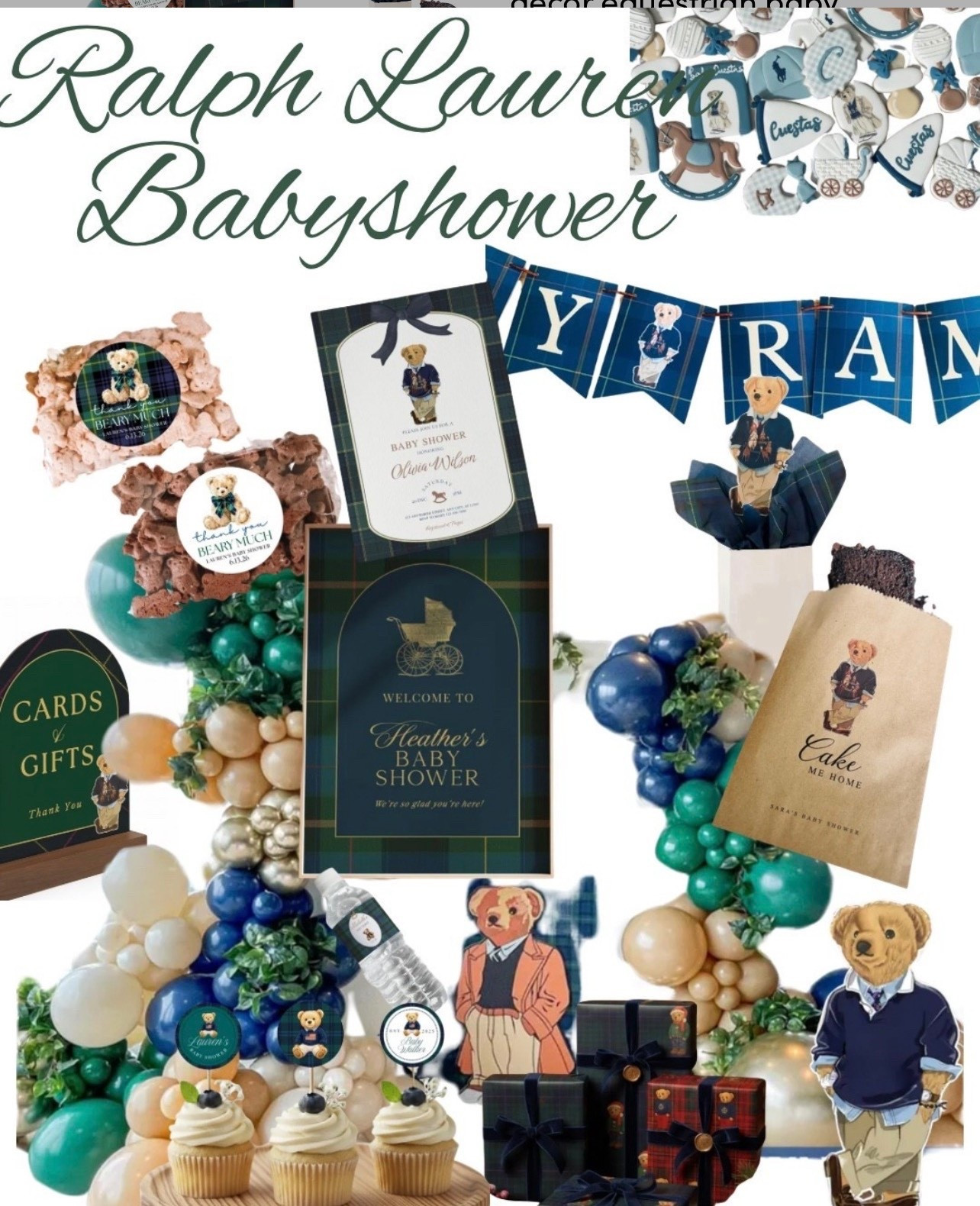 Ralph Lauren Baby Shower Ralph Lauren Bear Bear party holiday party plaid decor equestrian baby shower theme 

#LTKBump #LTKBaby #LTKSaleAlert

#LTKBaby #LTKBump #LTKKids

#LTKBump #LTKKids #LTKBaby