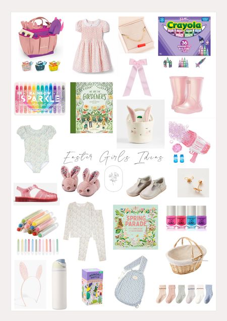 Easter ideas for little girls! 💛