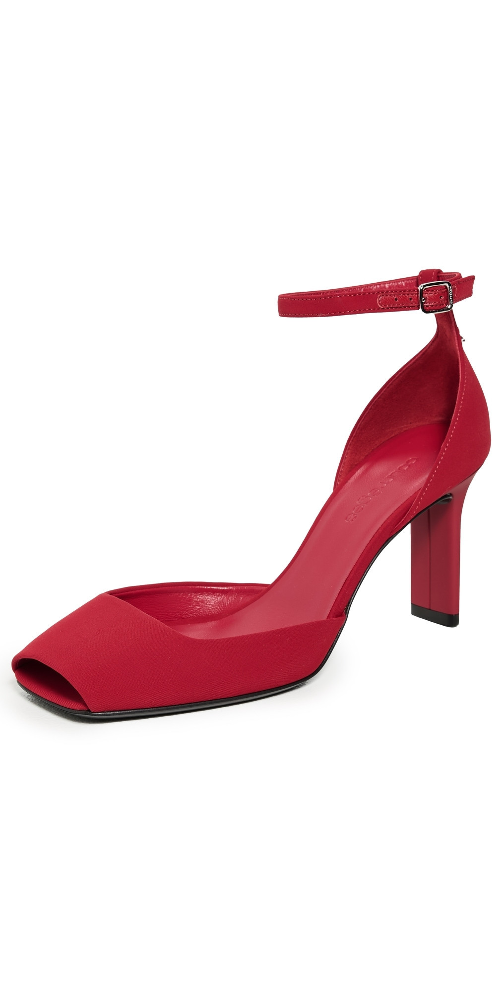 Courrèges Peep Toe Jersey Pumps Ruby 36 | Shopbop