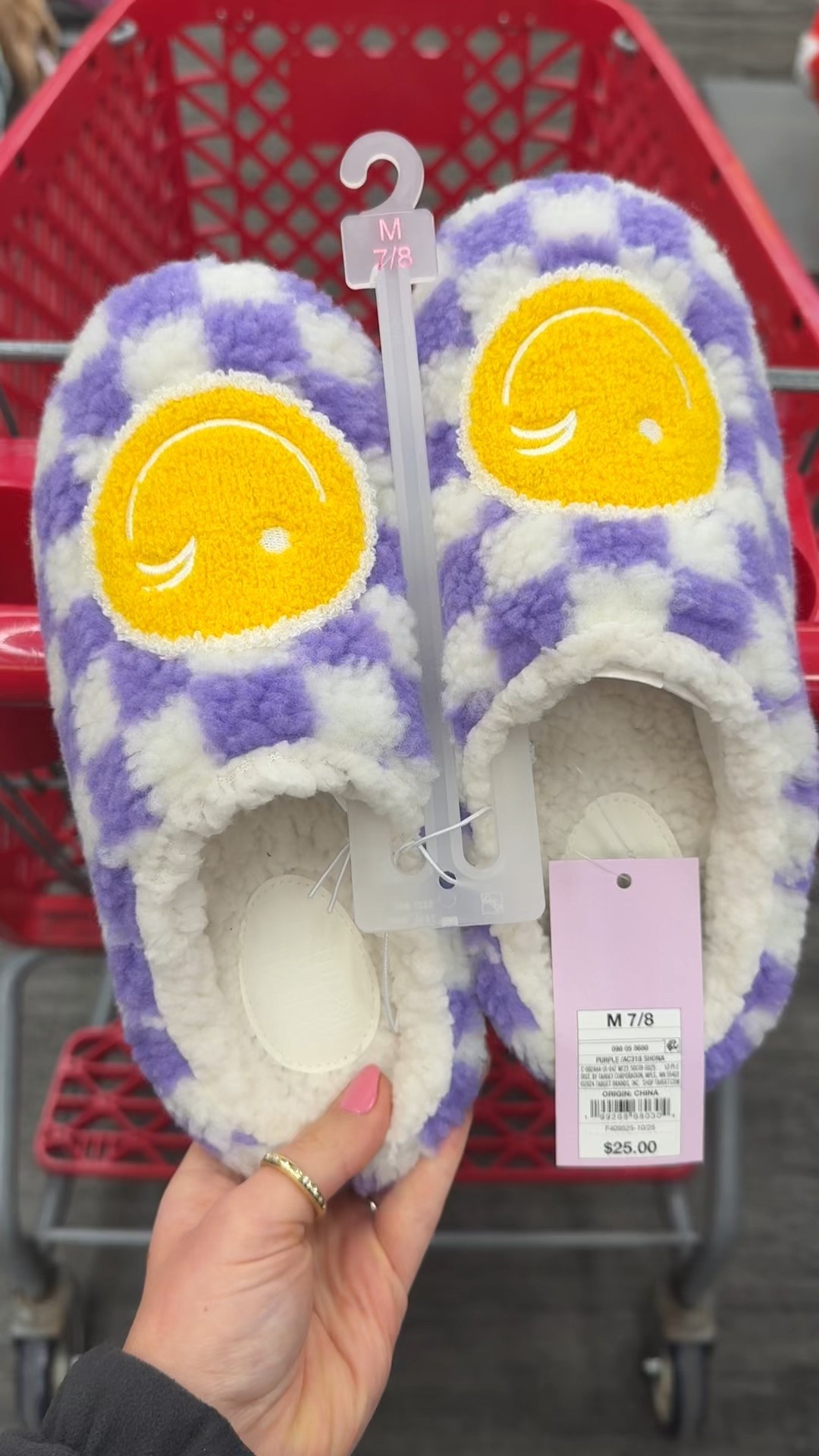   New Target slippers 💜

#LTKgrwm #LTKdayinmylife #LTKSeasonal