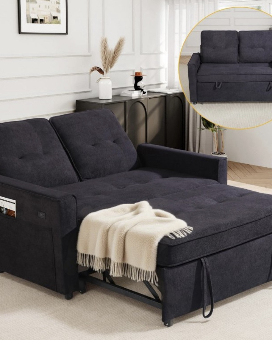🚨 Sale! NEW AT TARGET! Save $111
Great for bonus room, game room
I included more new furniture and Studio McGee spring collection 

TiramisuBest Modern 3 in 1 Pull Out Couch Bed, Convertible Sleeper Sofa Bed with USB,Reclining Backrest, Side Pockets for Small Spaces, Black



Target, Target furniture, spring decor, spring refresh, threshold 


#LTKHome #LTKSaleAlert #LTKOver40