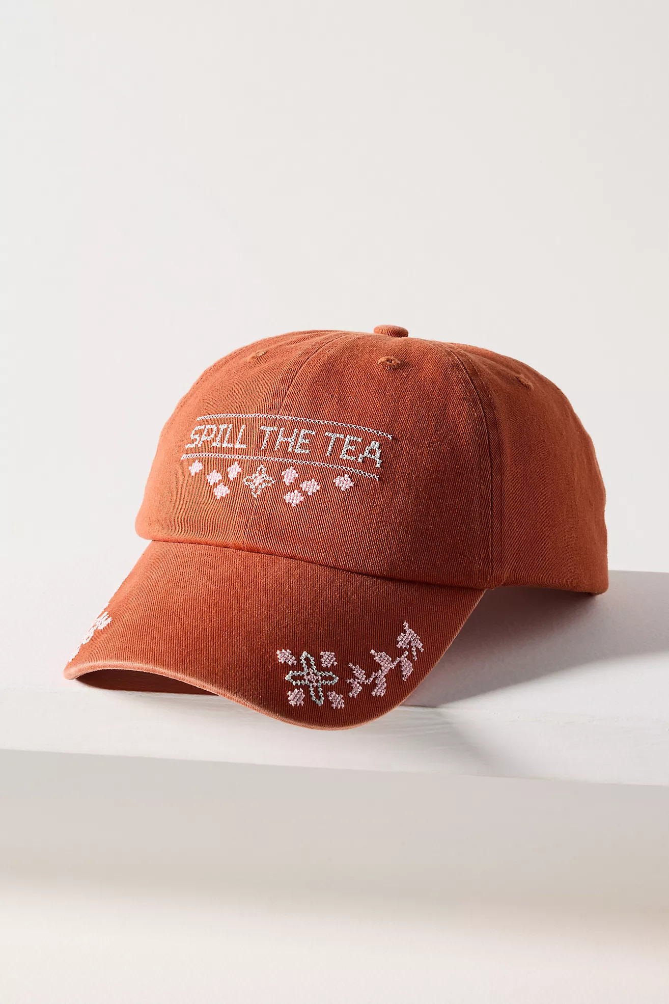 By Anthropologie Pointelle Stitched Baseball Cap | Anthropologie (US)