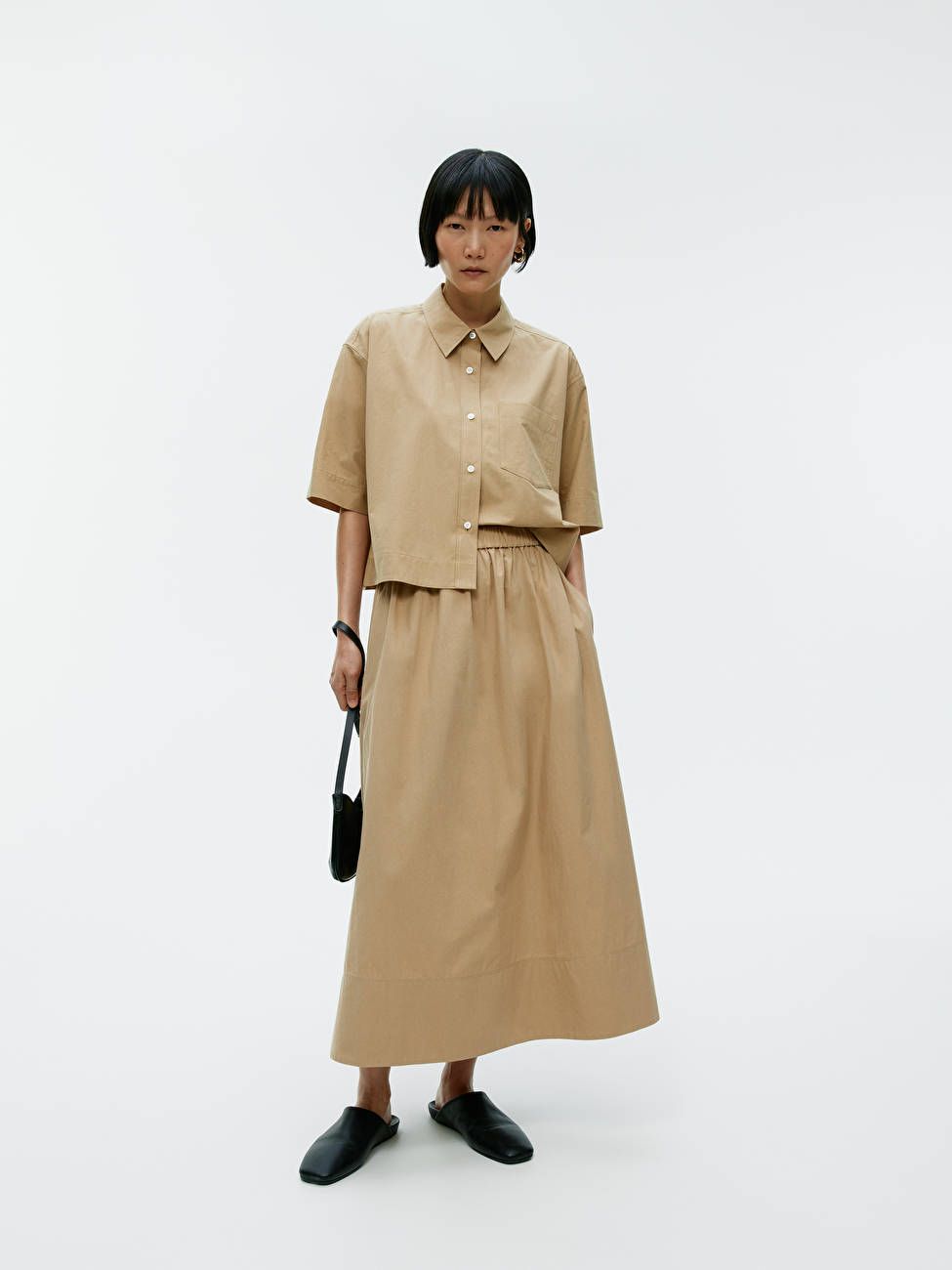 A-Line Cotton Skirt | ARKET (US&UK)