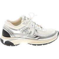 Chanel Sneakers: Ivory Shoes - Size 37.5 | ThredUp (US)