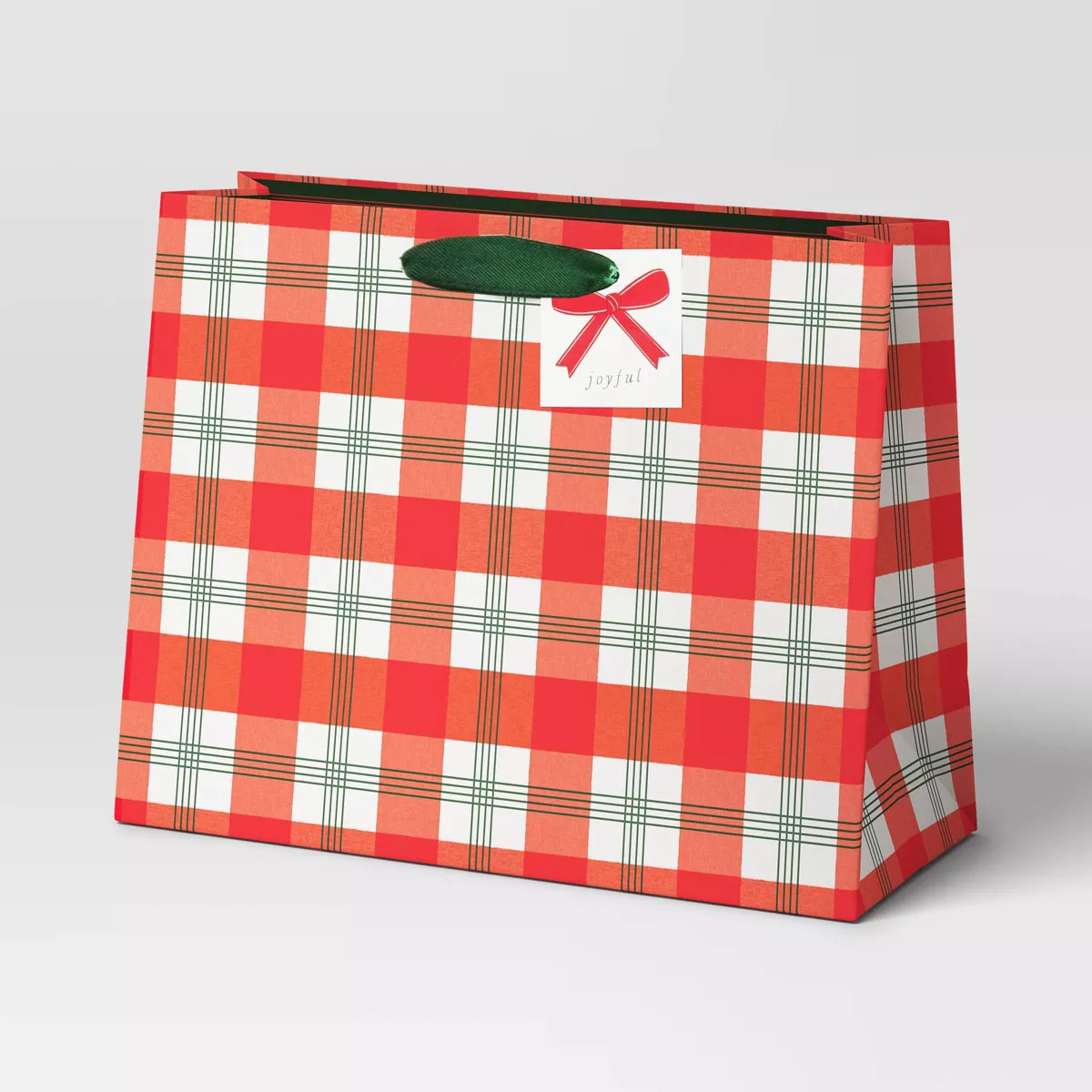 Christmas Modern Heritage Gift Bag Vogue Plaid - Wondershop™ | Target