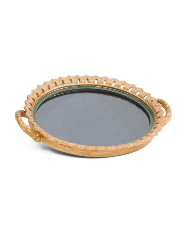13x9.5 Ornate Decorative Tray | TJ Maxx