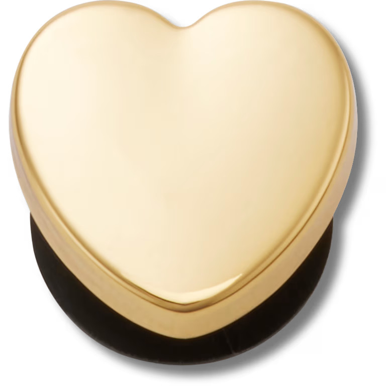 18K Gold Plated Heart | Crocs (US)