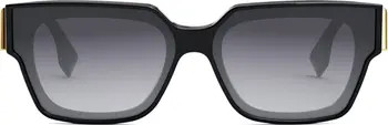 'Fendi First 63mm Rectangular Sunglasses | Nordstrom
