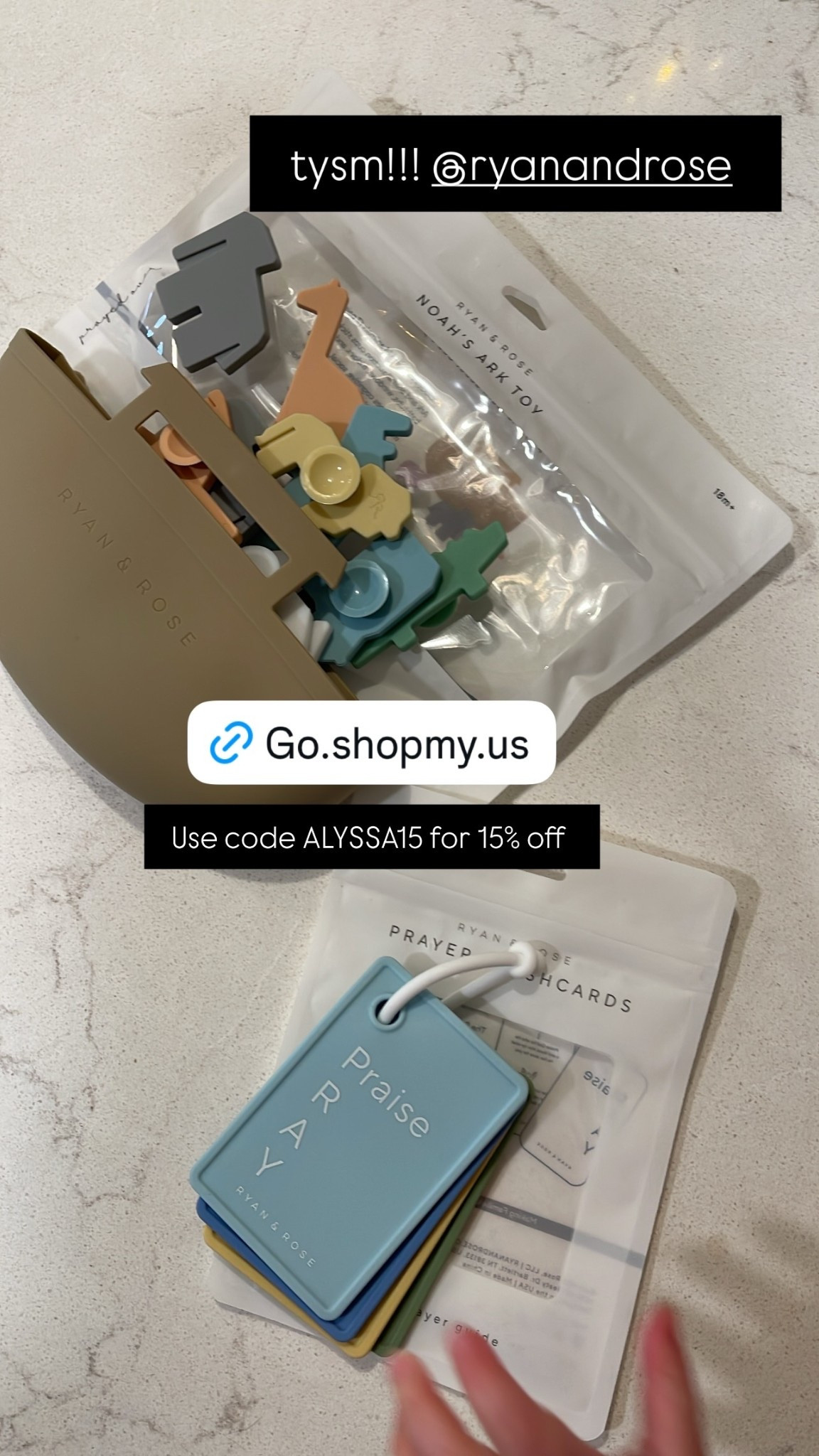 tysm!!! @ryanandrose  Use code ALYSSA15 for 15% off