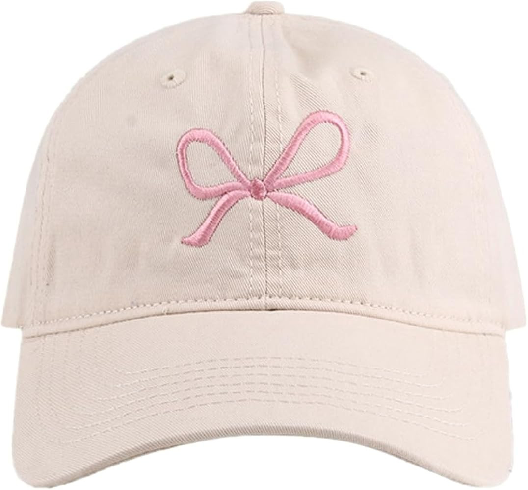Bow-Tie Baseball Cap for Women Fashion Sun Hats for Women Trucker Hat Y2k Sun Cap Visor Cap Hikin... | Amazon (US)
