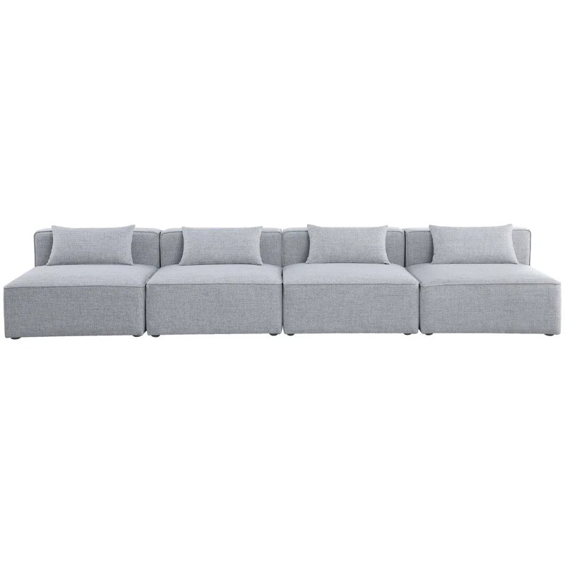 Cube 144'' Upholstered Sofa | Wayfair North America