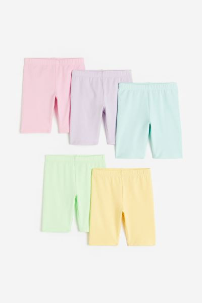 Set van 5 katoenen fietsshorts | H&M (DE, AT, CH, NL, FI)