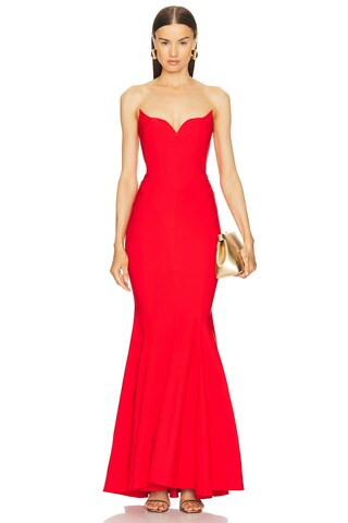 Michael Costello x REVOLVE Billie Gown in Red from Revolve.com | Revolve Clothing (Global)