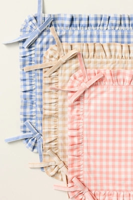 Brynn Gingham Placemat | Anthropologie (US)