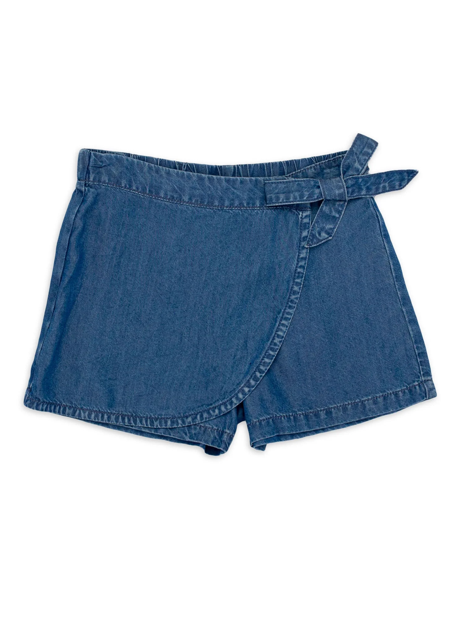 Wonder Nation Girls Side Tie Skort, Sizes 4-18 & Plus - Walmart.com | Walmart (US)