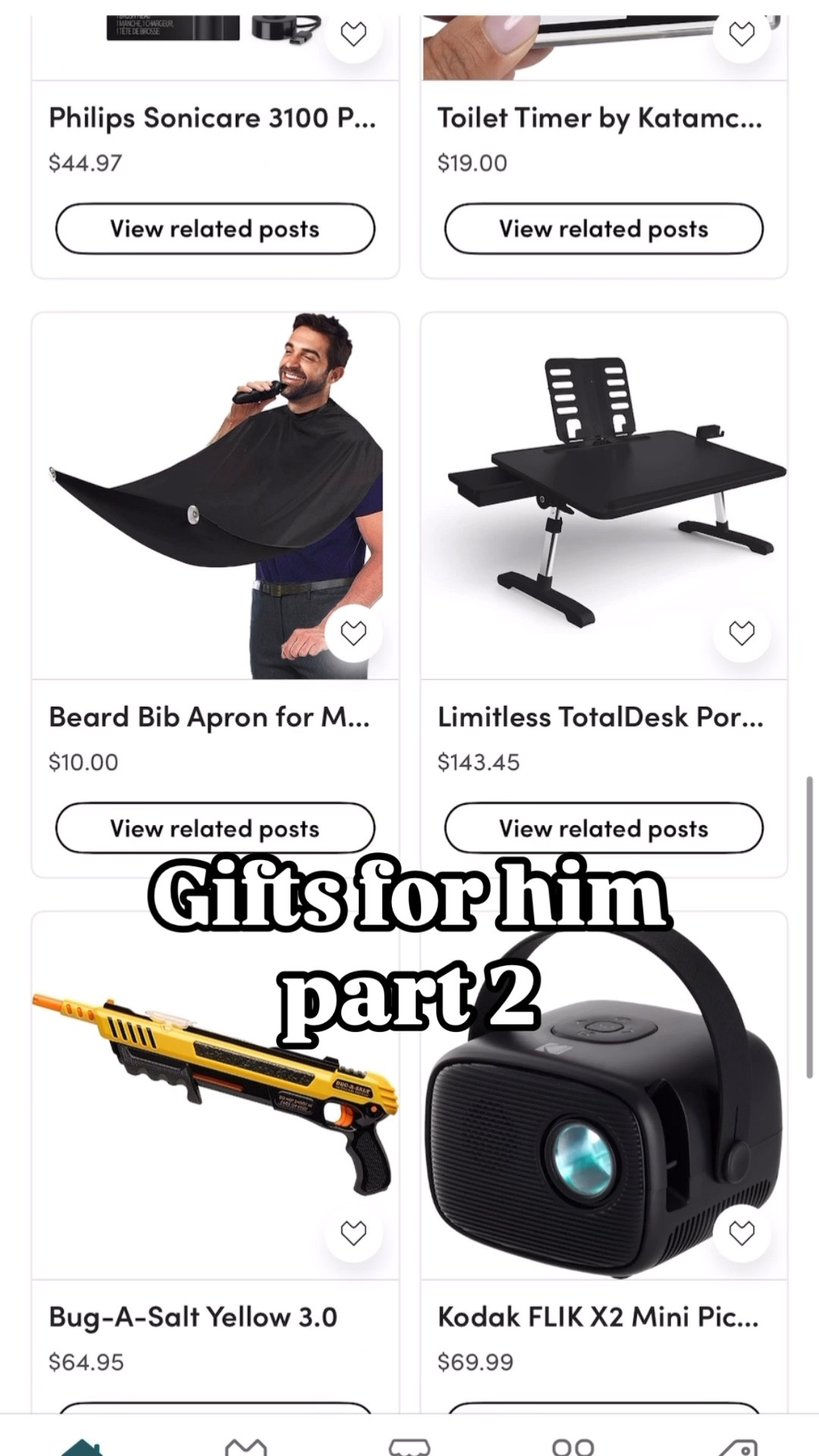 Gifts for him 
Gifts for men 


#LTKGiftGuide #LTKHoliday #LTKMens