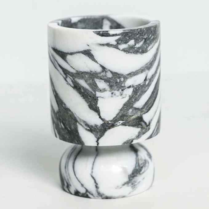 Modern Marble Pillar Candle Holder, Natural Marble Candlestick Holder, French Centerpieces for Ta... | Amazon (US)