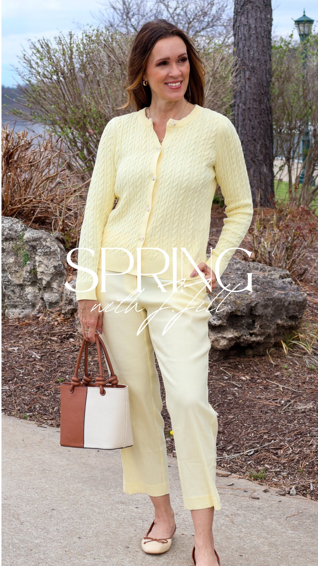 Spring always brings me back to the pieces that make life feel simple again.🌷

Those soft pastel colors that just feel like spring.
A really good white shirt and jeans.
Navy anything.
Lighter denim (with a twist!).

They’re effortless, exactly how getting dressed should feel.

Sharing a few favorites from @jjillstyle today. Comment OUTFIT to shop.

Sizing:
Yellow cardigan-medium
Yellow linen pants-medium, could do small
White button up-medium
Ankle jeans-size 6
Denim pullover-medium
Ankle jeans-size 6
Navy dress-small

#JJillStyle #ad


#LTKOver40 #LTKgrwm #LTKootd