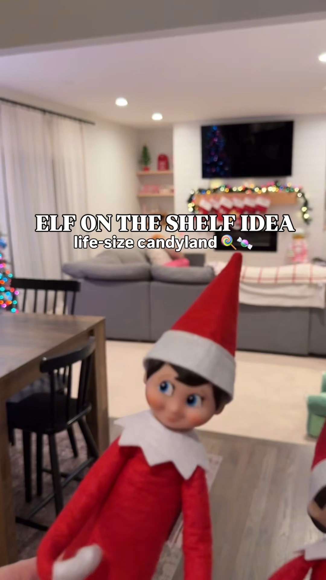 Elf on the shelf idea: life size Candyland! Soooo fun! Just lay out some construction paper and lead it to the elf playing with candyland  

#LTKGiftGuide #LTKHoliday