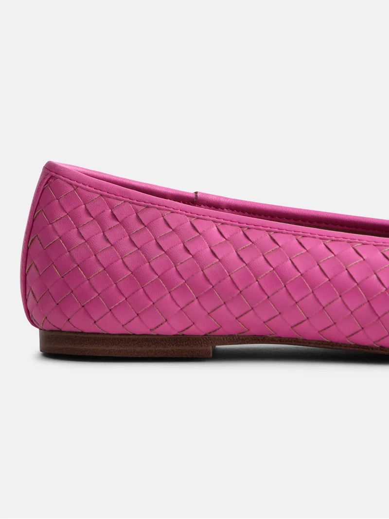 Free Assembly Women's Woven Ballet Flats | Walmart (US)