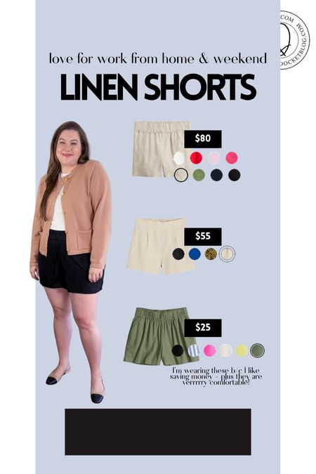 Love these pull on linen shorts for spring and summer!! 



#LTKmidsize #LTKSeasonal #LTKfindsunder50