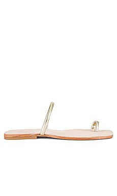 Jeffrey Campbell Darbey Sandal in Gold from Revolve.com | Revolve Clothing (Global)