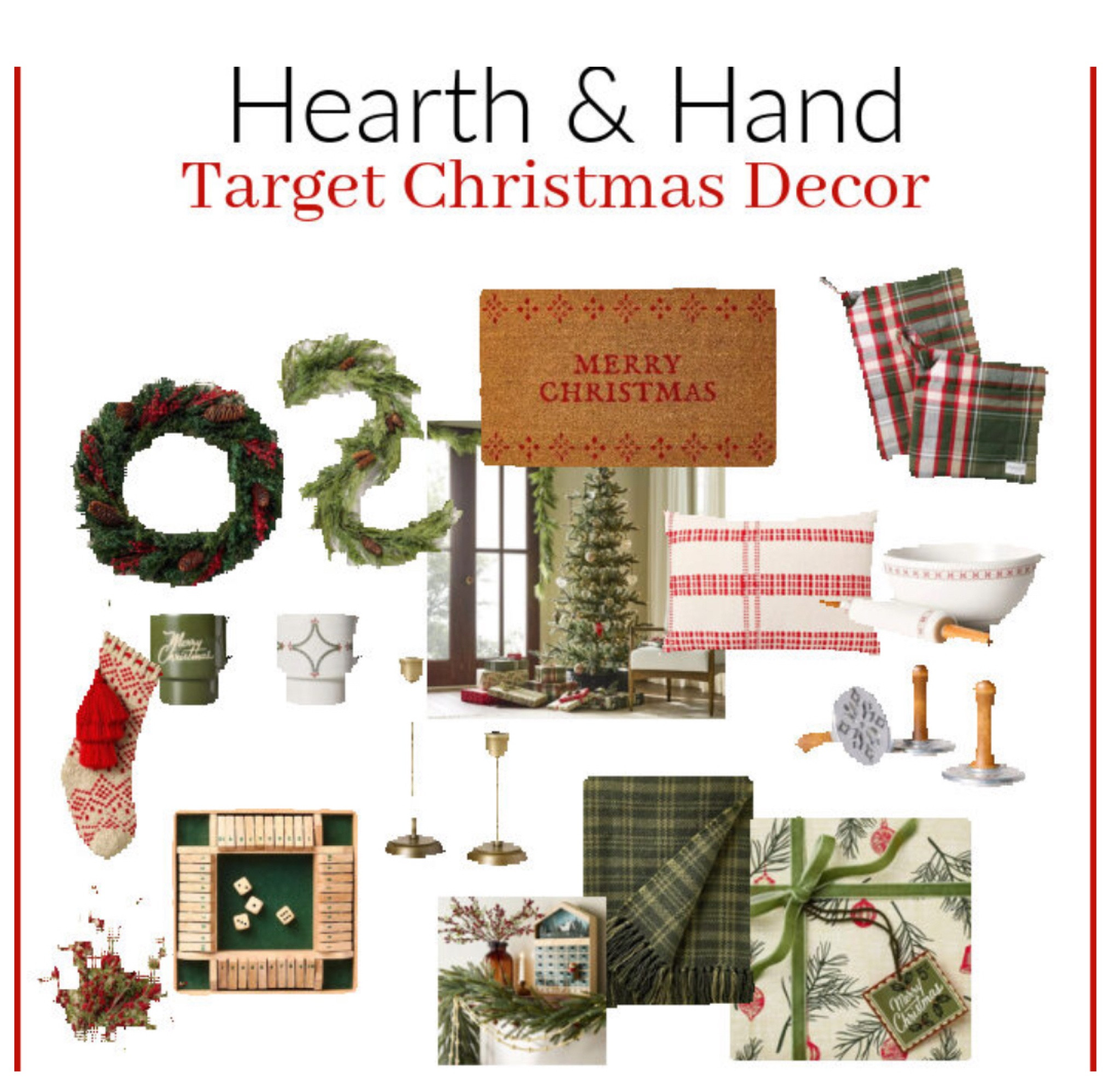 Hearth & Hand Target Christmas collection!!! Stock up now. 
#christmas #hearthandhand

#LTKSeasonal