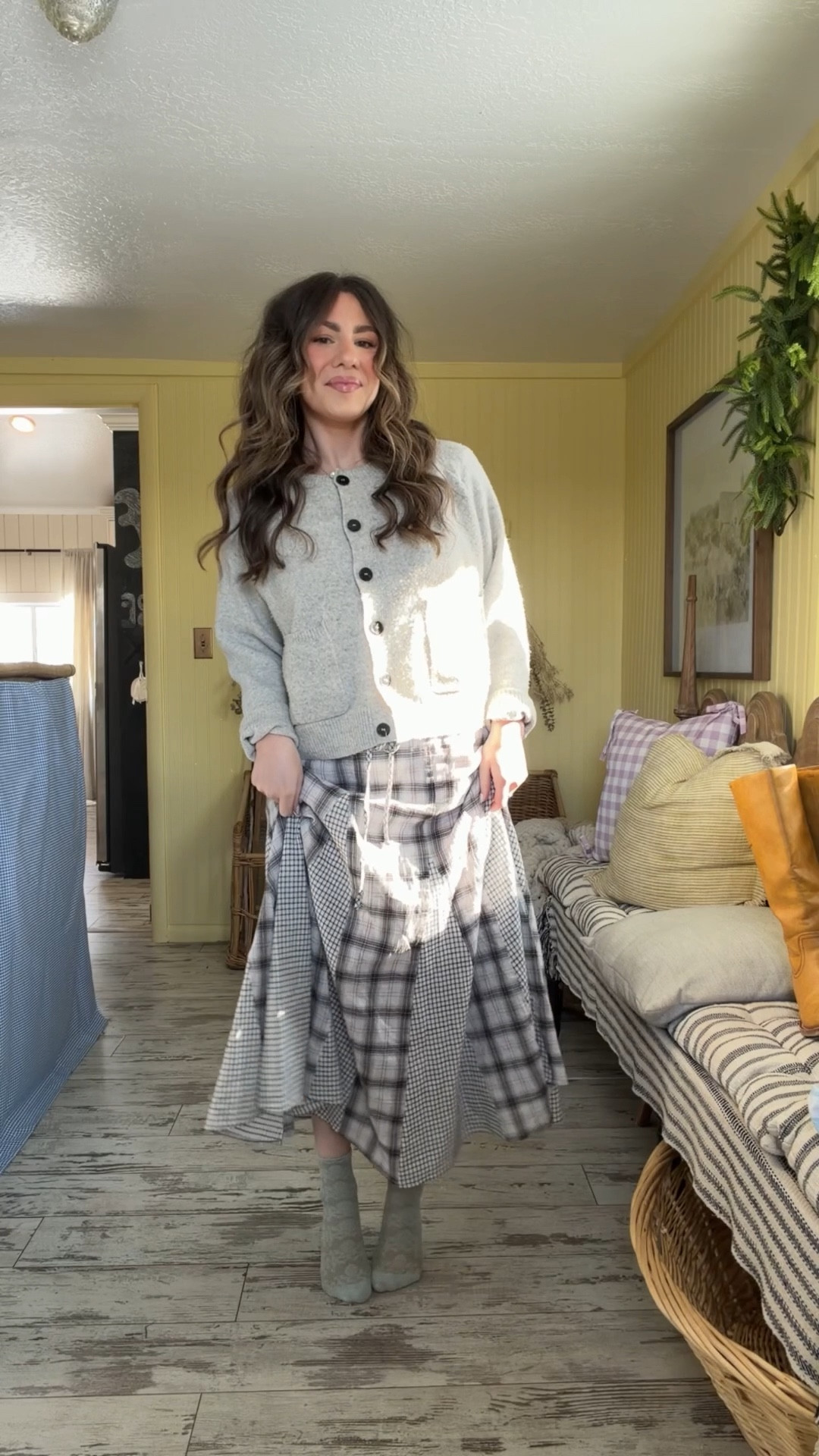 Casual but still dressy look for winter. Tagging similar items as my cardigan and skirt are sold out!

#LTKHome #LTKootd #LTKgrwm