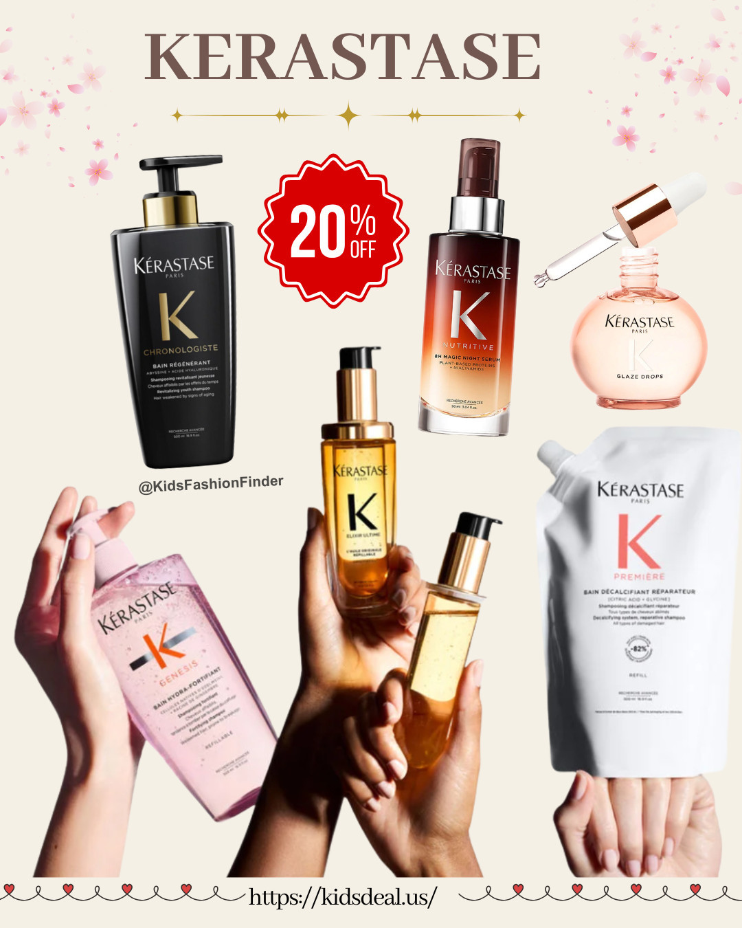 ✨ Kérastase Elixir Ultime Hair Oil = Hair Game Changer! 💁‍♀️

Silky smooth, ultra shiny hair with a luxe signature scent that lasts all day 😍💛

Use it before or after styling for that glossy, healthy finish ✨

Once you try it… you won’t go back 🙌

🎯 Earth Day Sale:
Spend $100 → Extra 20% OFF with code EARTHDAY26

Free shipping for members 🚚

#Kerastase #HairOil #HairCareRoutine #GlossyHair #LuxuryBeauty #SelfCare #BeautyDeals #EarthDaySale #HealthyHair #MomFinds #HairGoals 💛✨ 

 

#LTKMothersDay #LTKselfcare #LTKSaleAlert