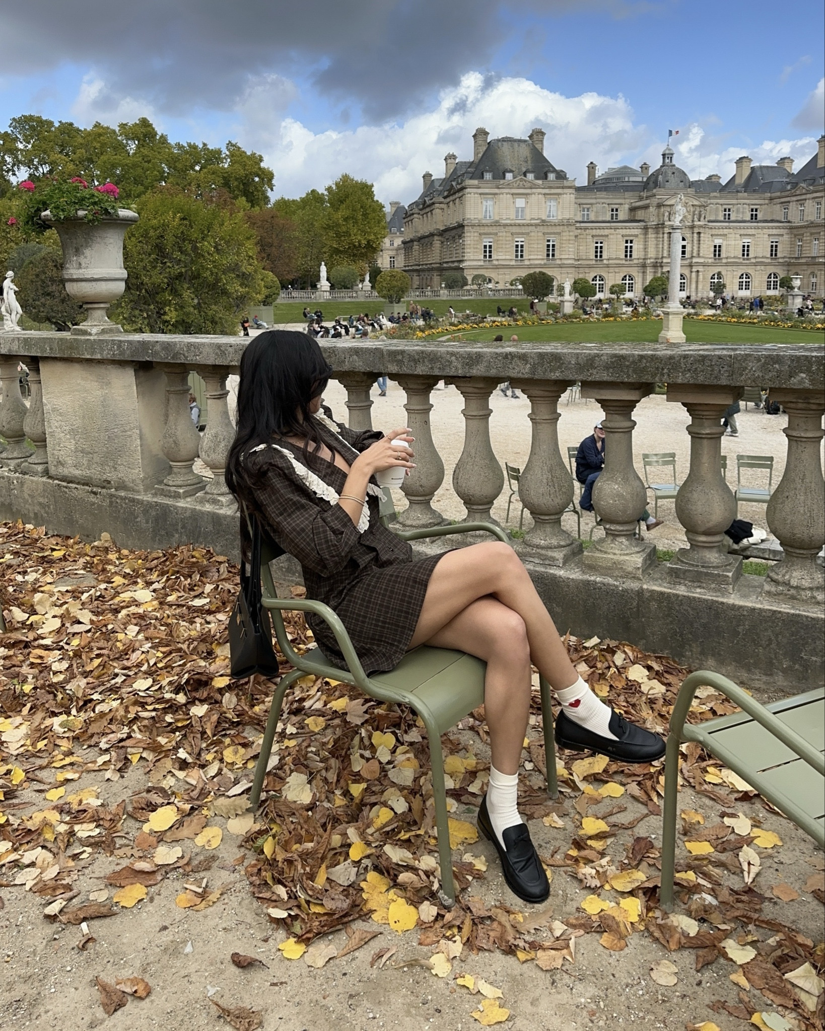 Autumn in a dress paired with the perfect loafers 🍂 

#LTKfall #LTKtravel #LTKdresses