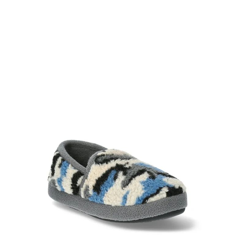 Wonder Nation Little and Big Boys' Fleece Camo Slippers | Walmart (US)